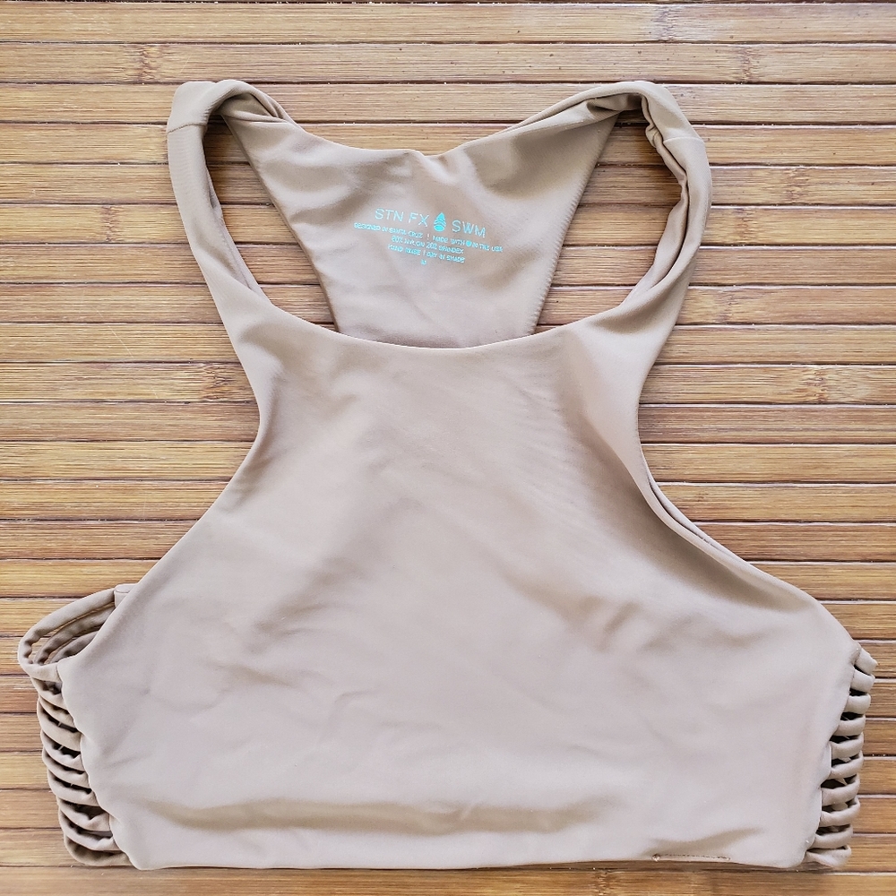 Stone fox bikini top